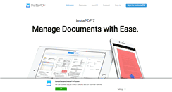 Desktop Screenshot of instapdf.com