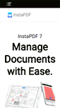 Mobile Screenshot of instapdf.com