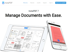 Tablet Screenshot of instapdf.com